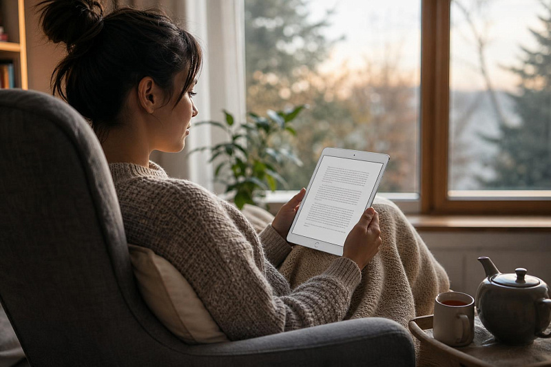 Книги и журналы в любой обстановке